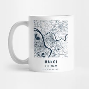 hanoi simple map Mug